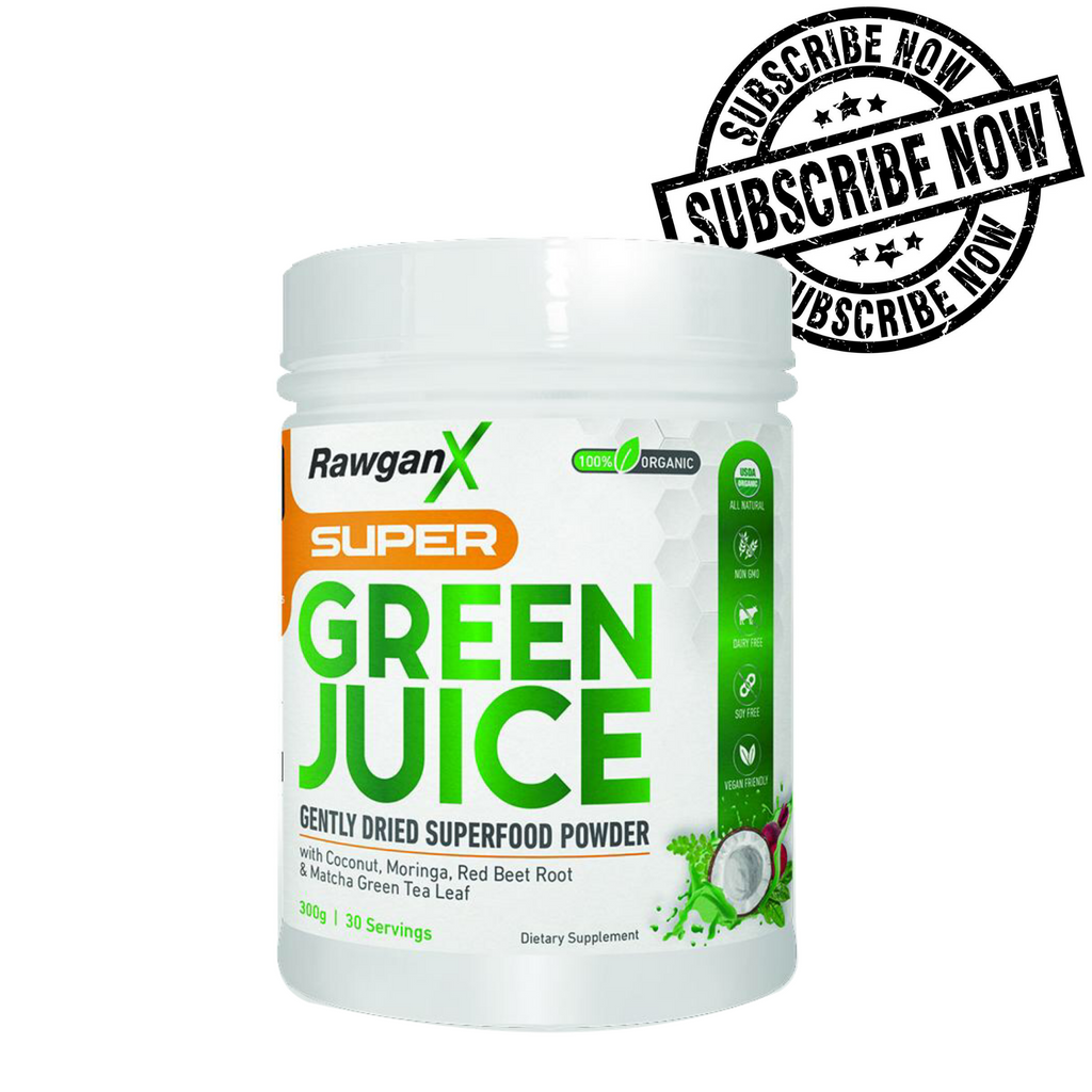 RawganX Super Green Juice - 30 Days