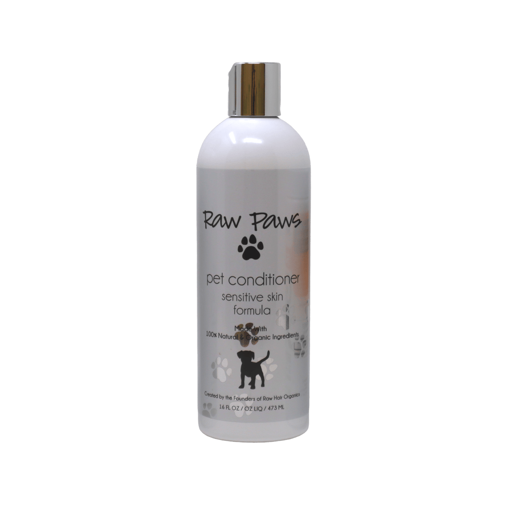 Raw Paws Natural & Organic Pet Conditioner for Sensitive Skin 16 oz
